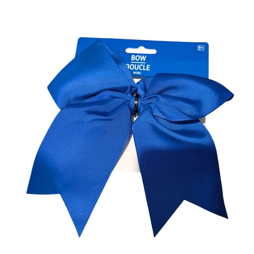 Blue Bow Hair Accessory